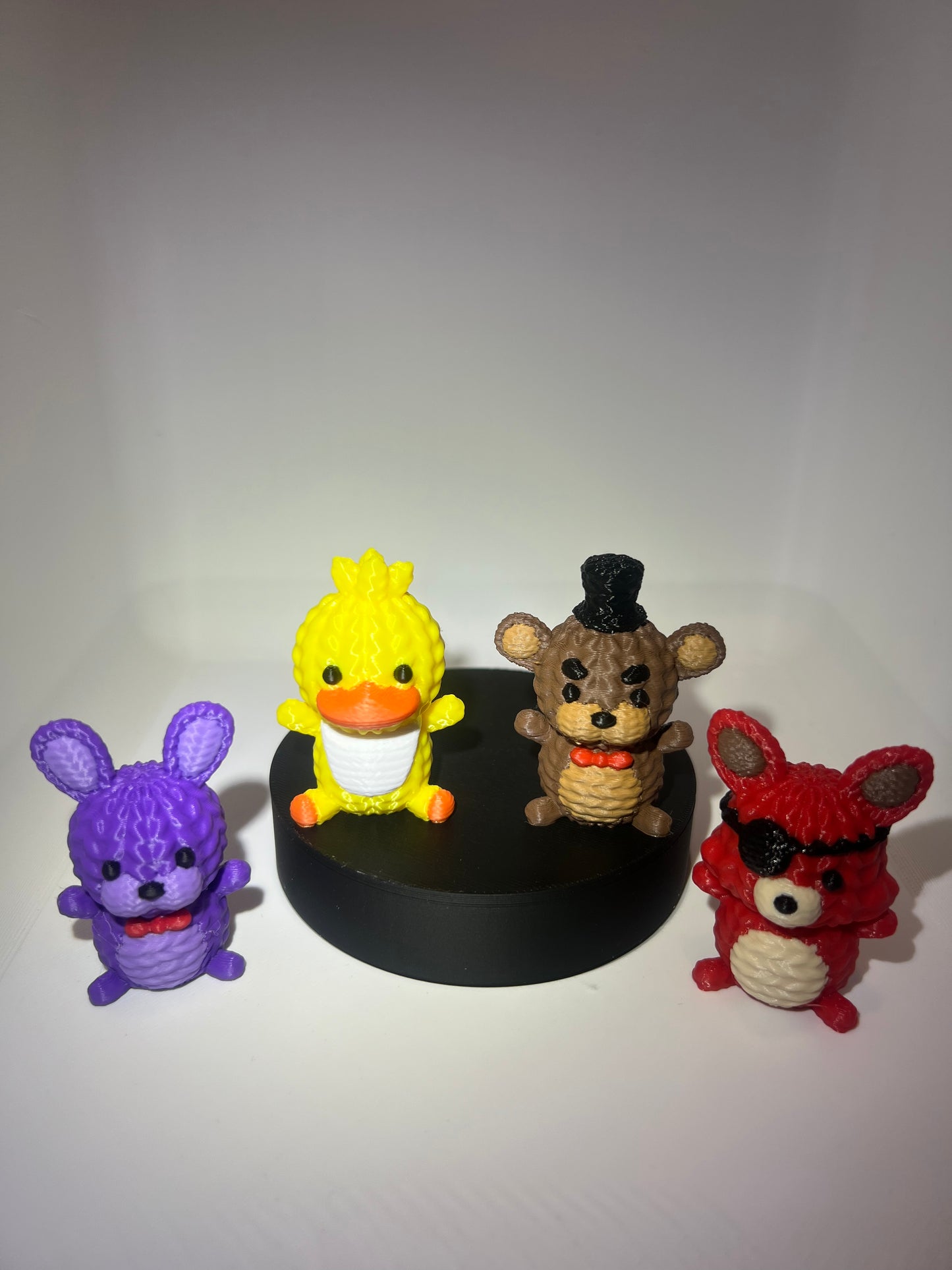 Crochet 3D Printed FNAF Character Keychain
