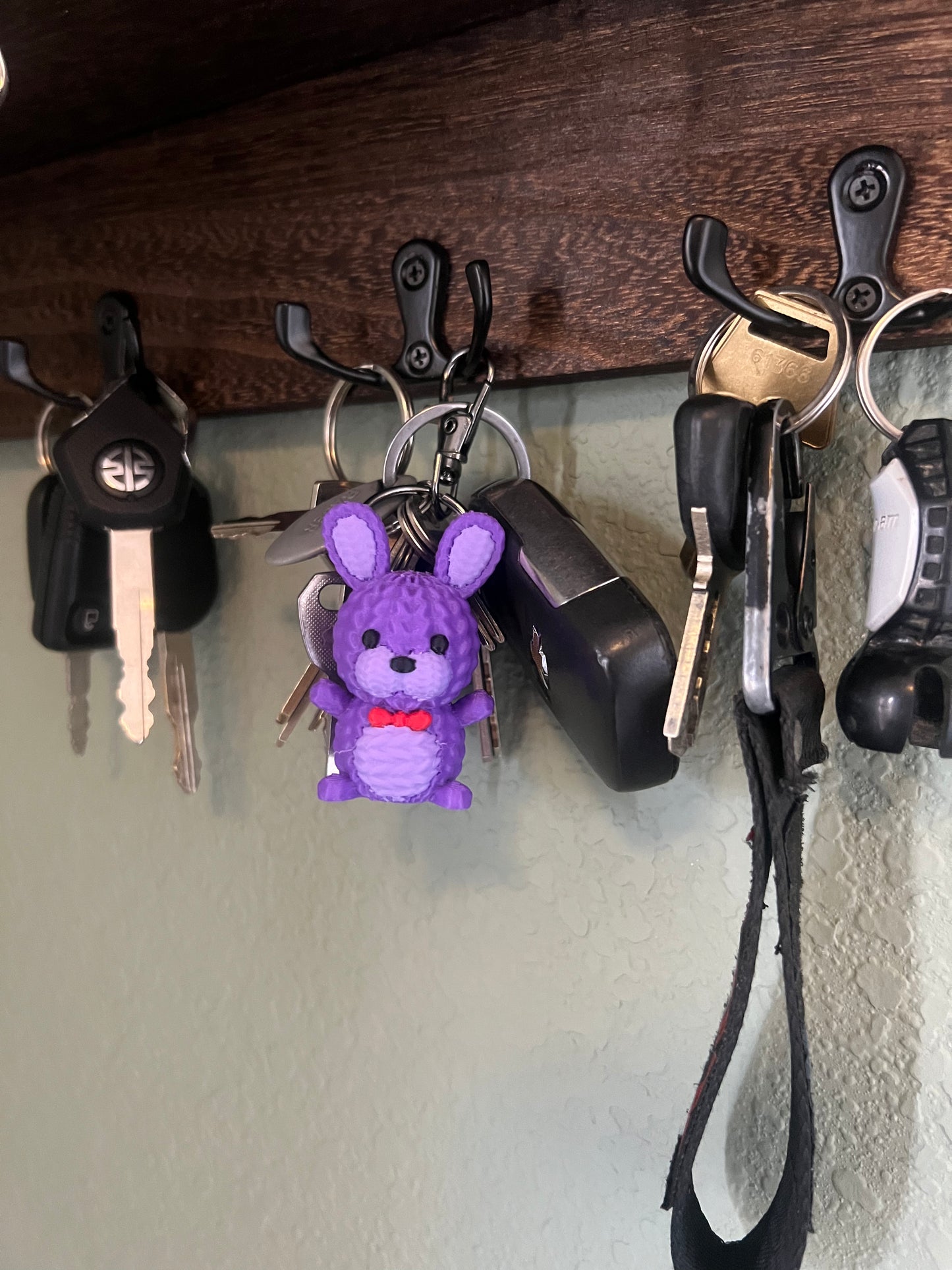 Crochet 3D Printed FNAF Character Keychain