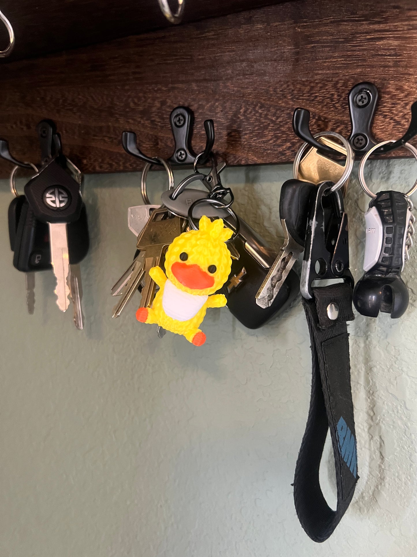 Crochet 3D Printed FNAF Character Keychain